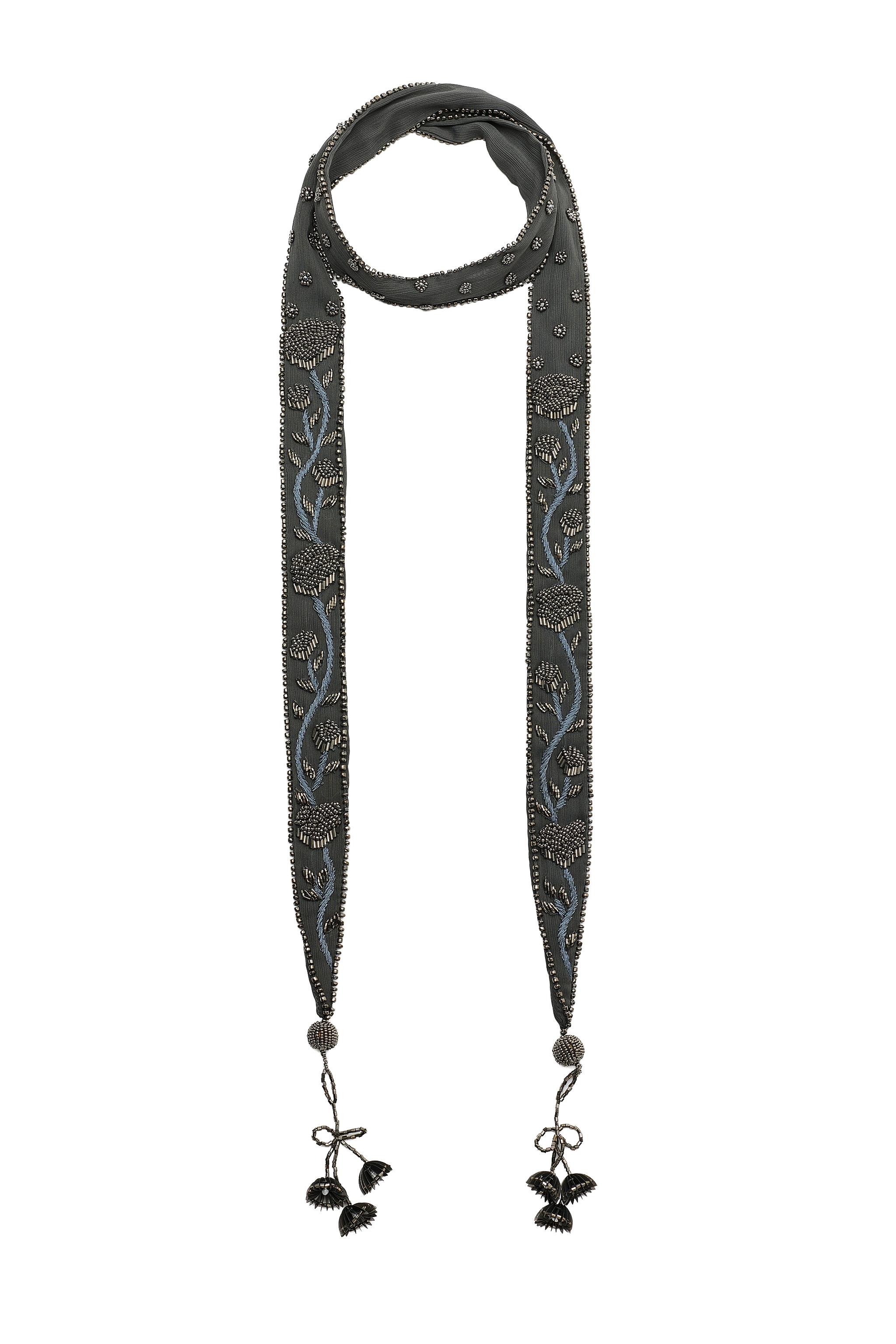 FOULARD BORDADOS ABALORIOS
