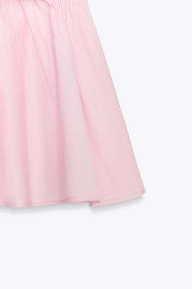 POPLIN TOP WITH BOWS - Light pink by Zara - Image 2