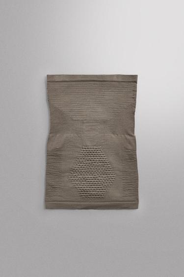 WOOL NECK WARMER - Sand by Zara