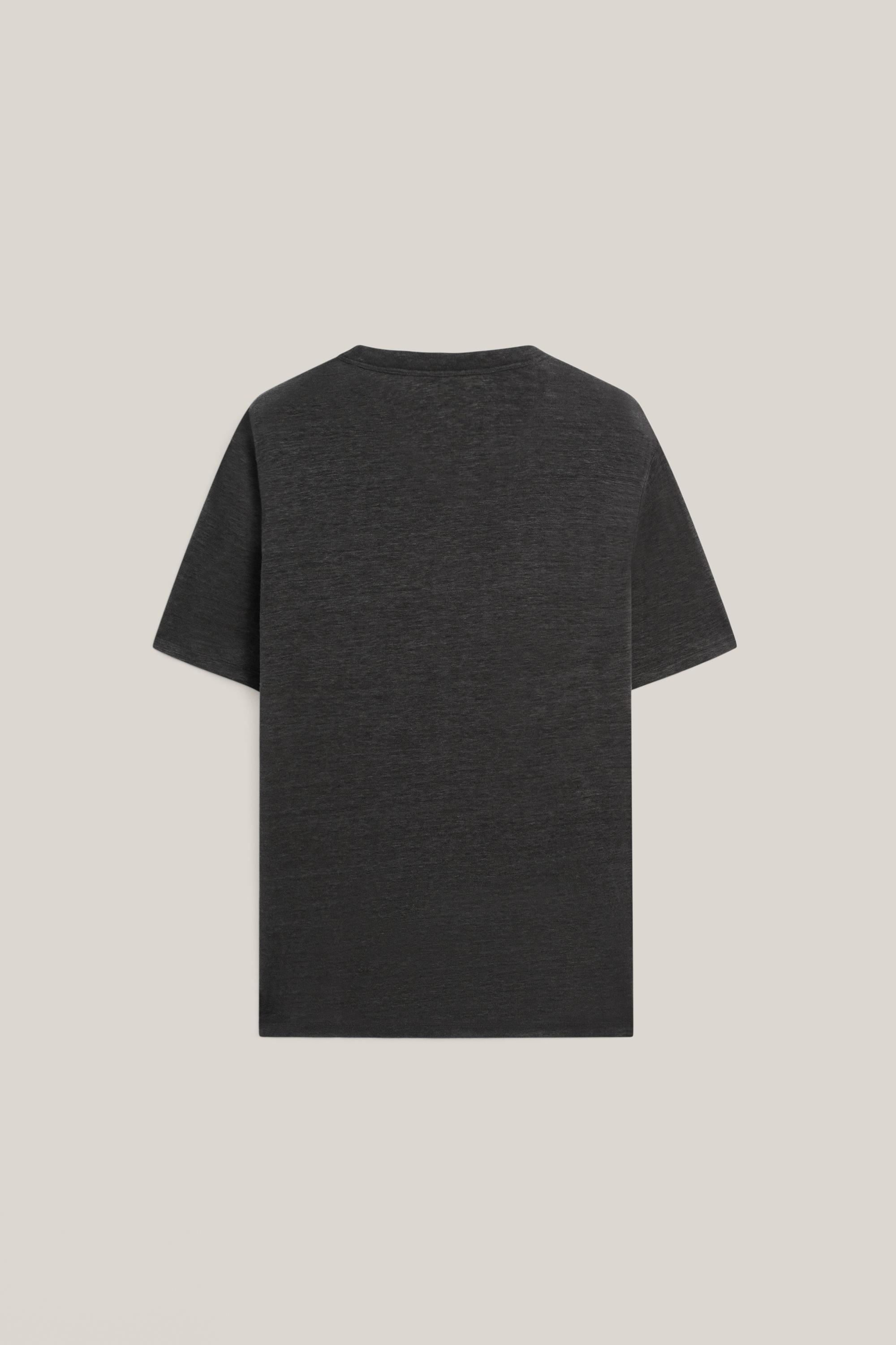 100% linen short sleeve T-shirt