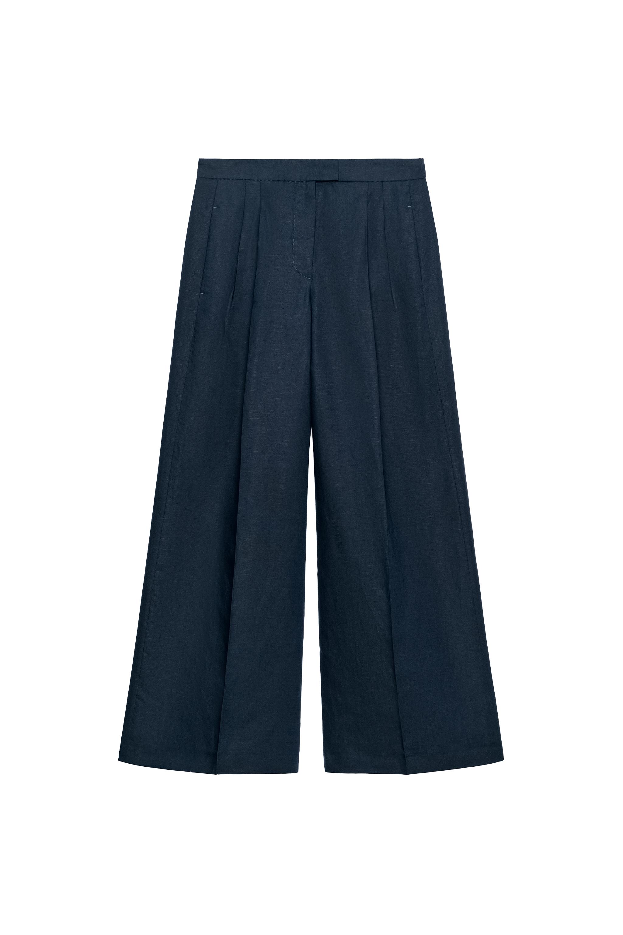 ZW COLLECTION STRAIGHT-LEG PLEATED PANTS