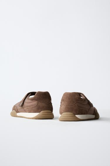 SPORTS BALLET FLATS - Brown by Zara - Image 5