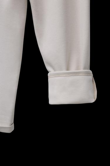 COMFORT JOGGERS - Ecru by Zara
