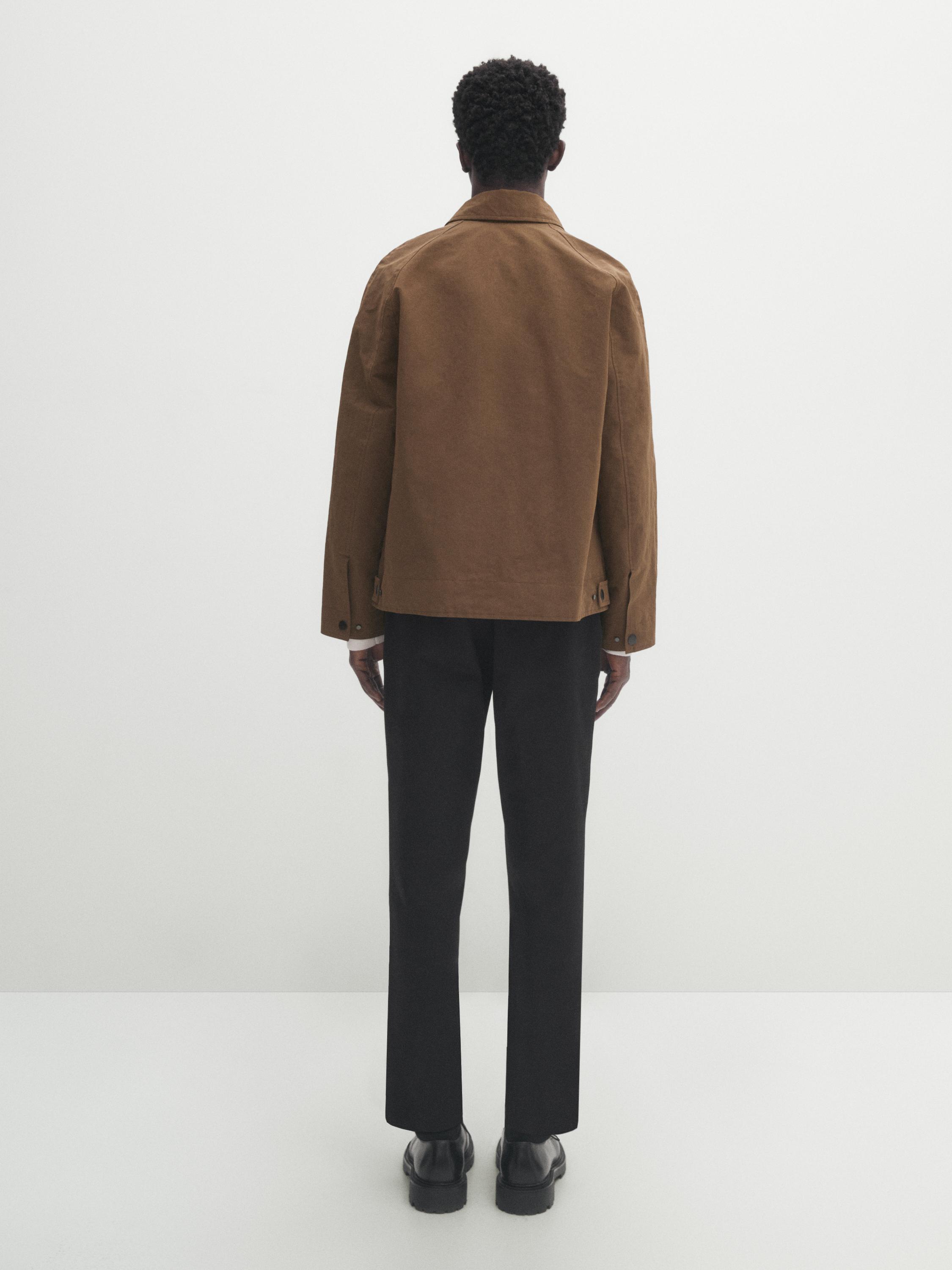 2-in-1 jacket with pockets - Studio - Toffee | ZARA Canada