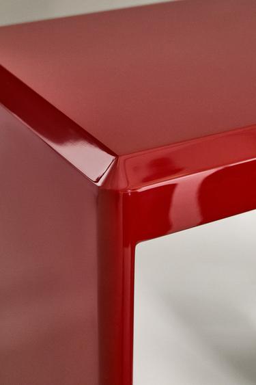 LACQUERED NESTING TABLES (SET OF 3) | COLIN KING - Red by Zara - Image 4