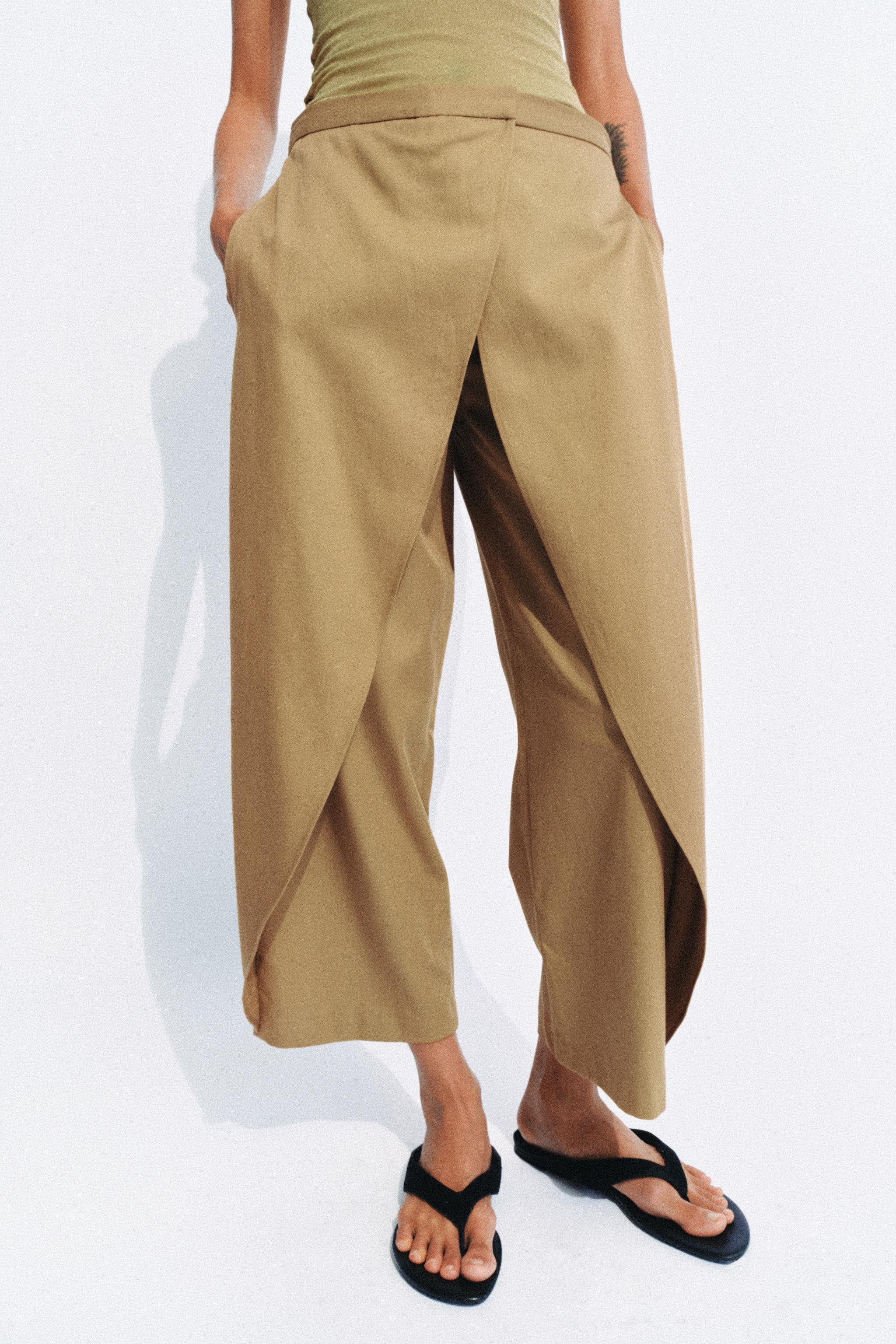 ZW COLLECTION ÖNÜ PİLİLİ PANTOLON - Görsel 2