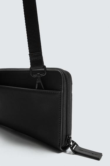 RUBBERISED WALLET - Black by Zara - Image 3