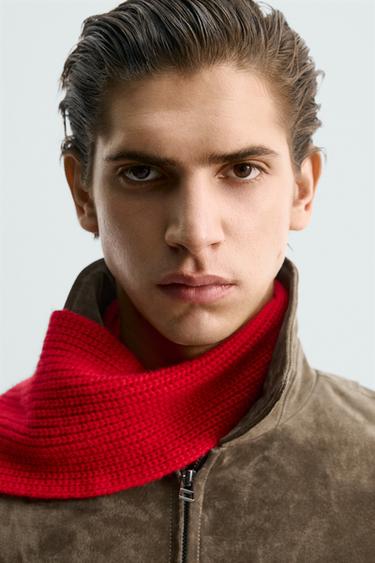 BOXY FIT LEATHER SUEDE JACKET - Brown by Zara - Image 5