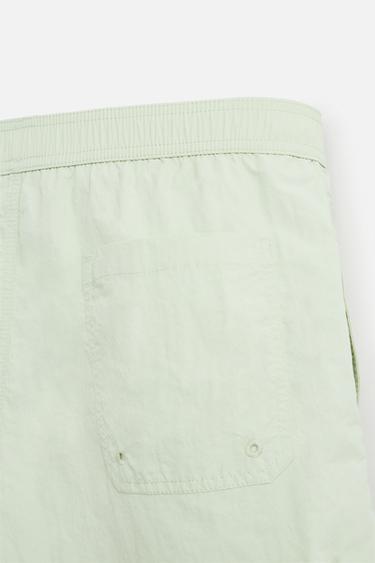 MAILLOT DE BAIN LONG - Vert d'eau de Zara - Image 3