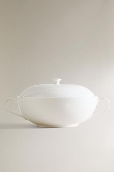 BONE CHINA TUREEN - White by Zara - Image 0