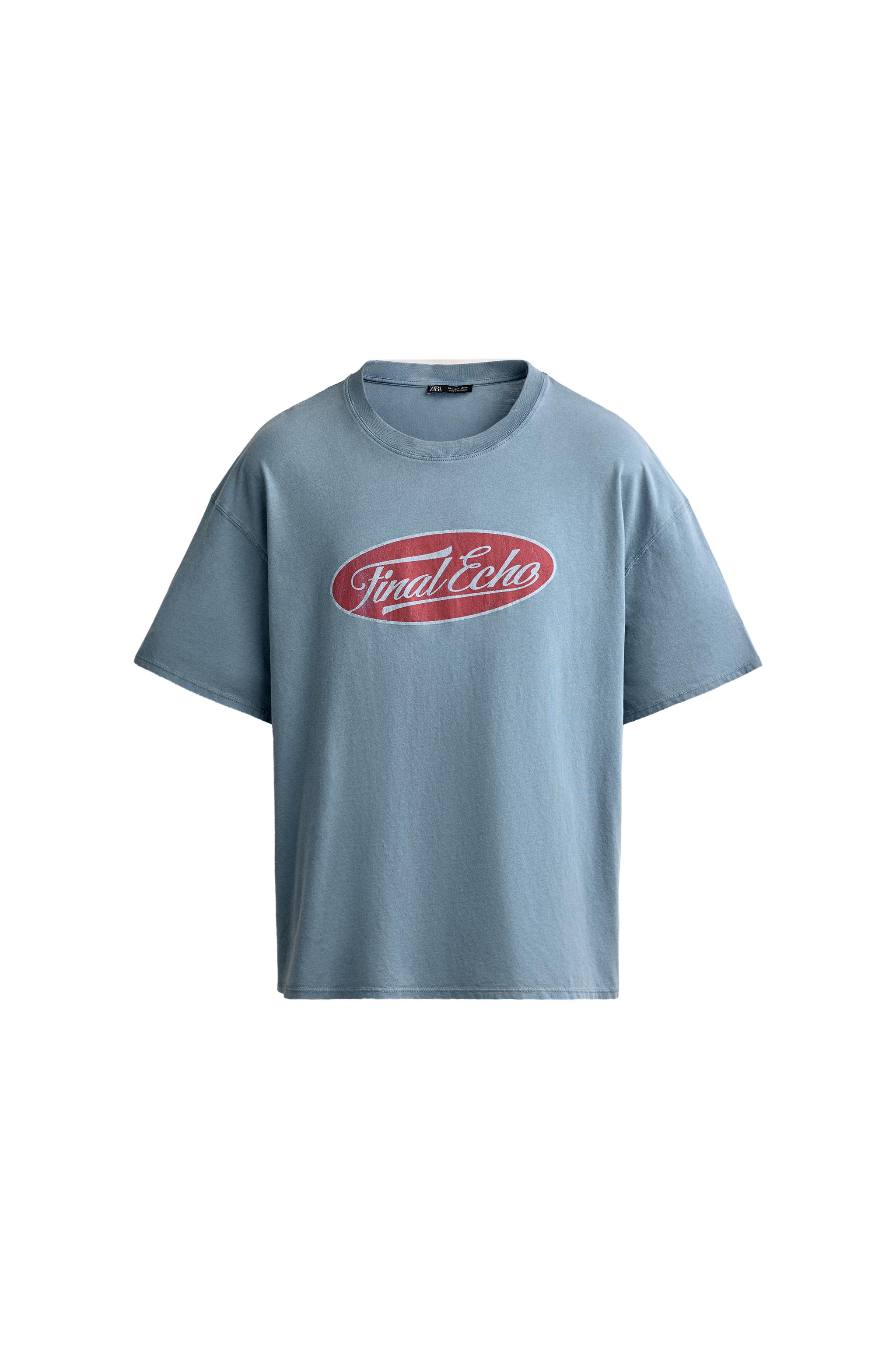 CAMISETA LAVADA ESTAMPADOS