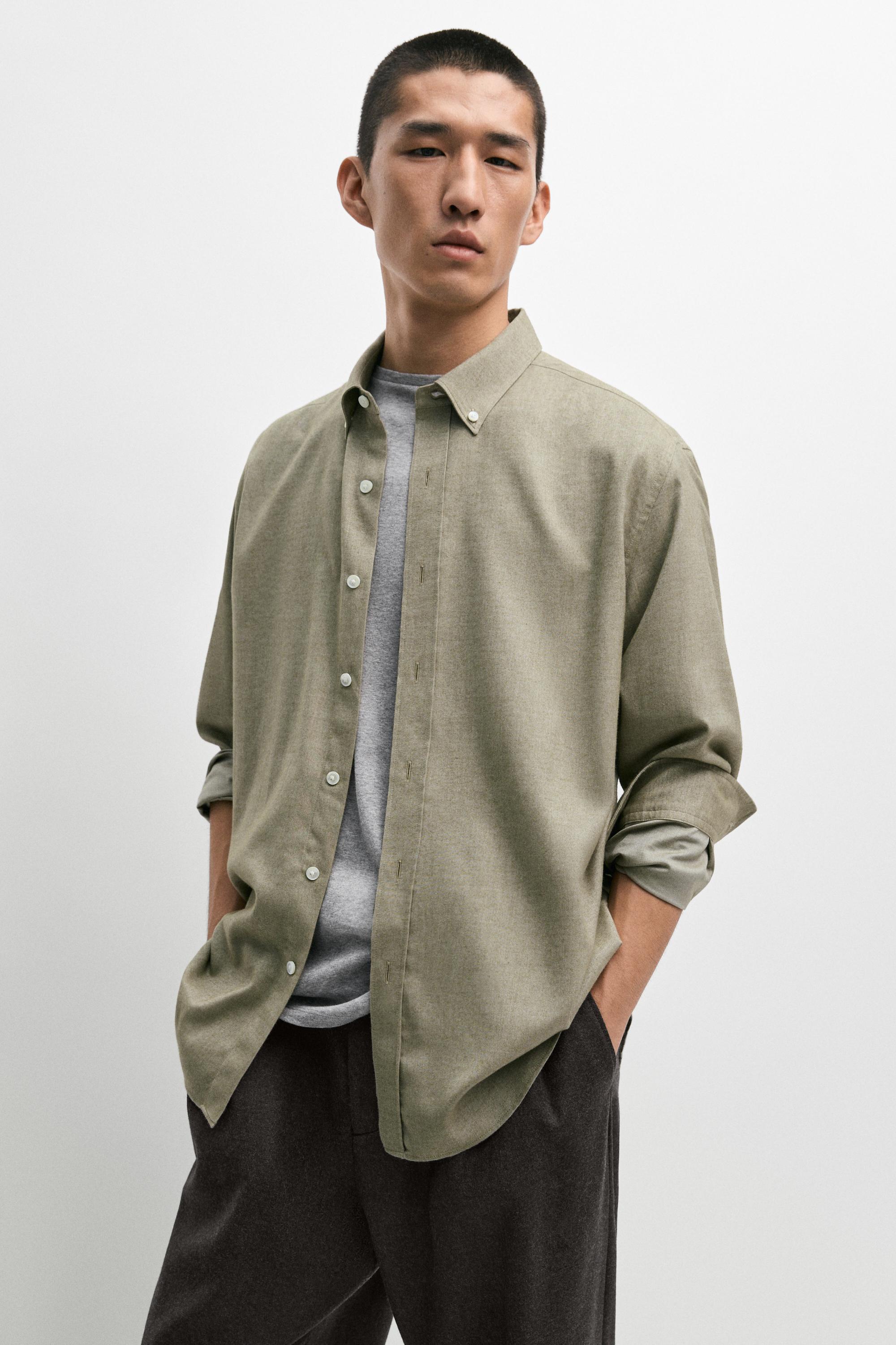 100% cotton regular fit shirt