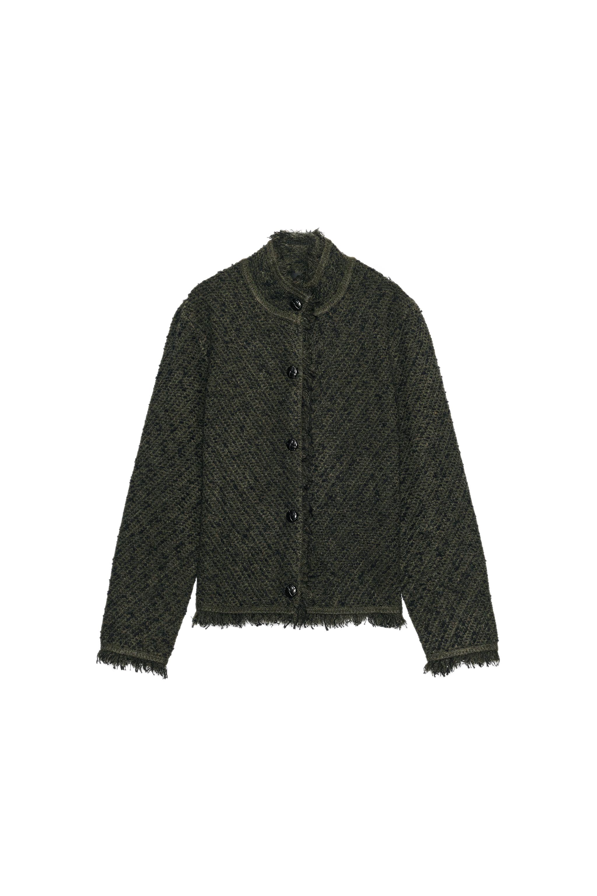 CHAQUETA PUNTO ESTRUCTURA DESFLECADA