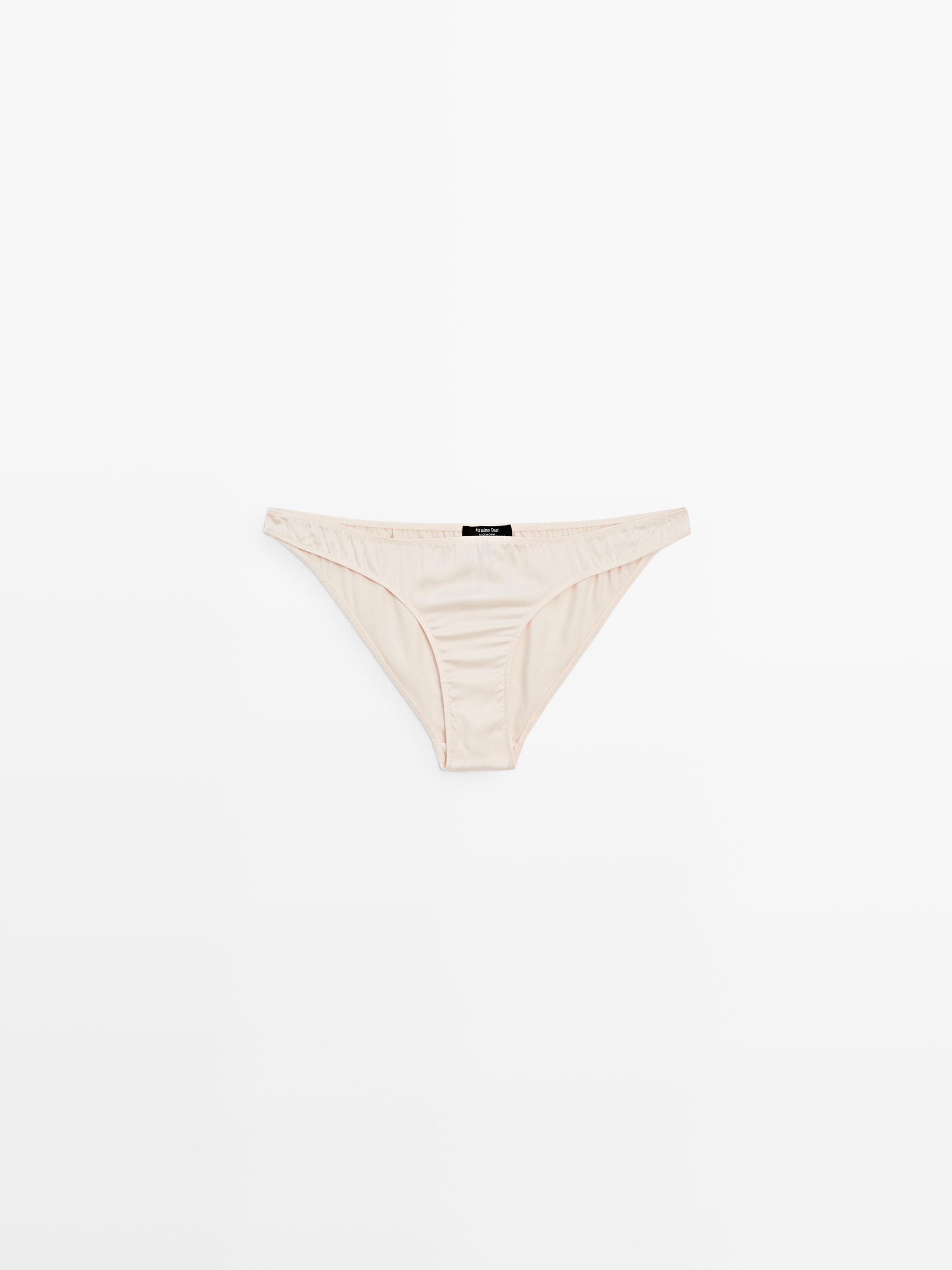 Satin silk blend briefs