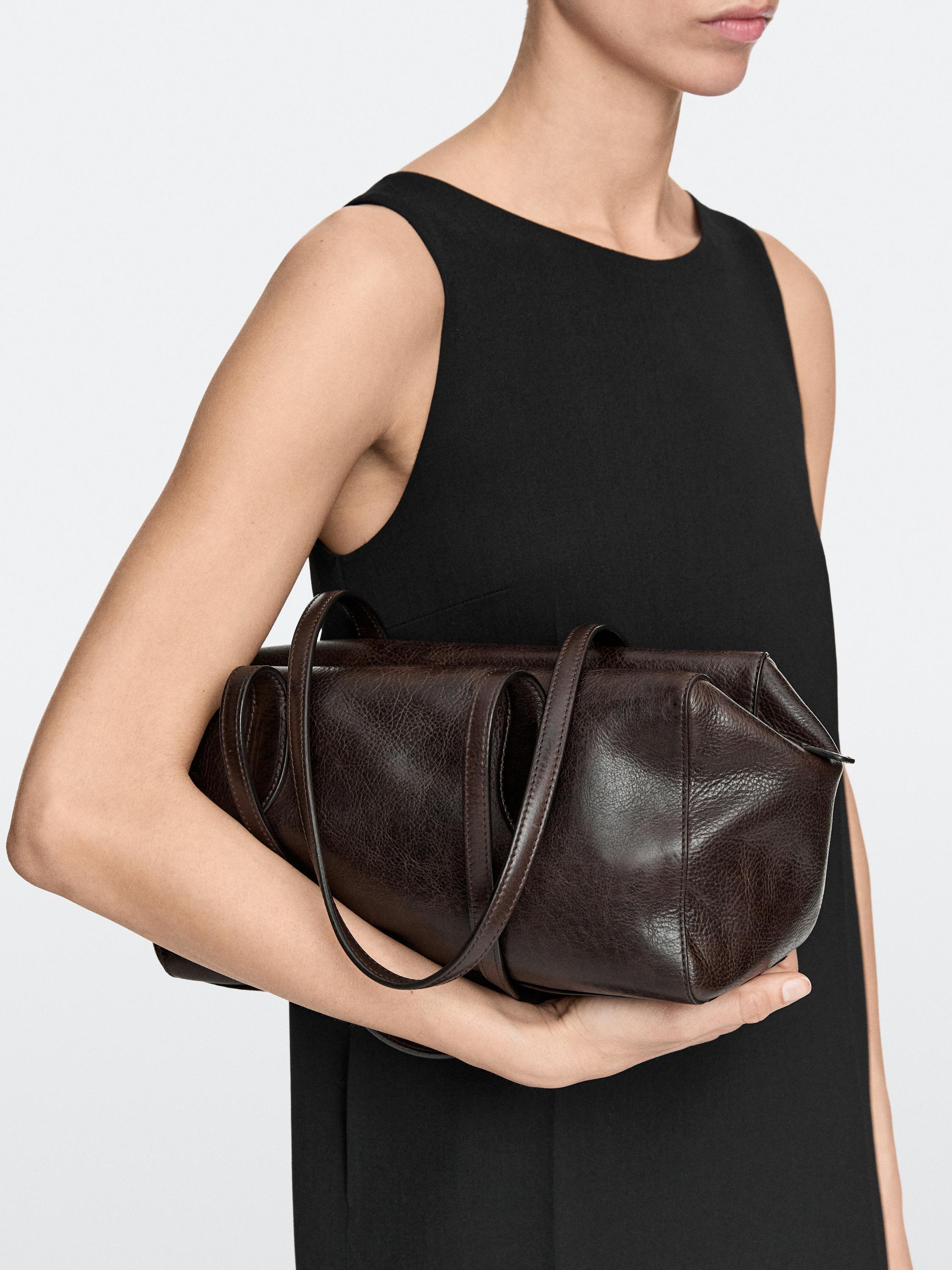 Sac cartable west en cuir nappa