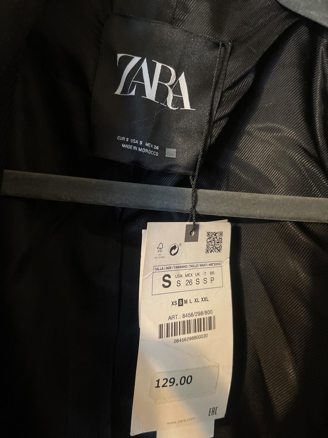 DOUBLE BREASTED WOOL BLEND COAT - Image 2