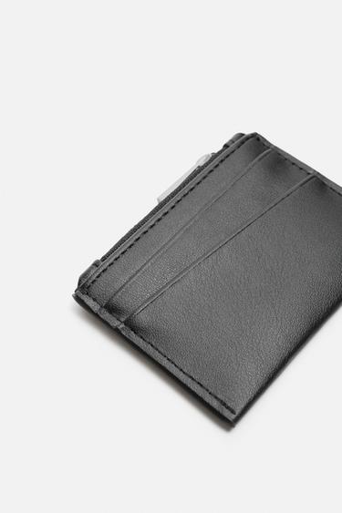 PLAIN CARD HOLDER - Black by Zara - Image 2