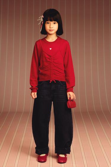 BARREL JEANS - Black by Zara