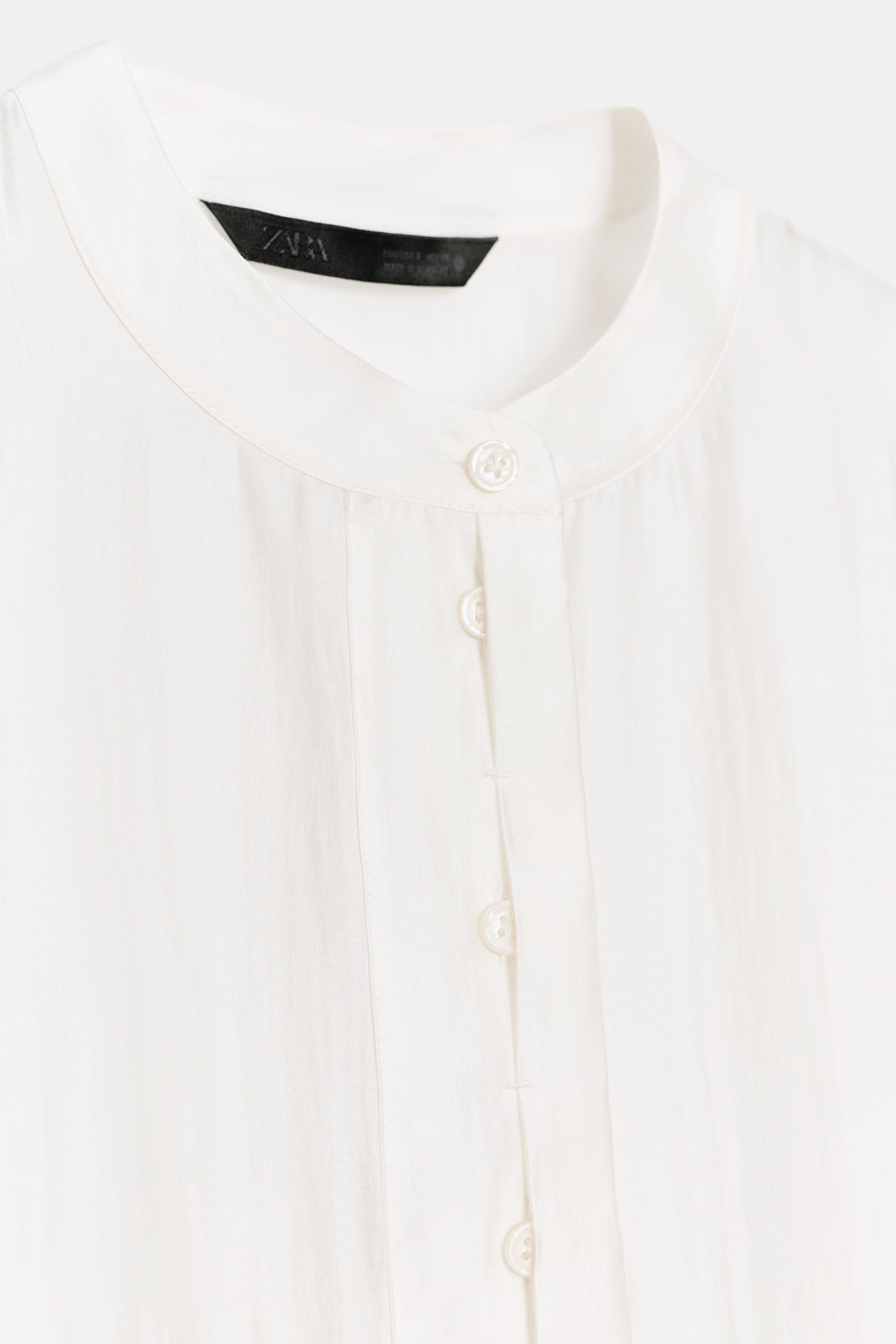 BLOUSE FLUIDE MANCHES COURTES ZW COLLECTION