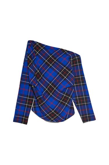 ASYMMETRIC CHECK PRINT TOP
