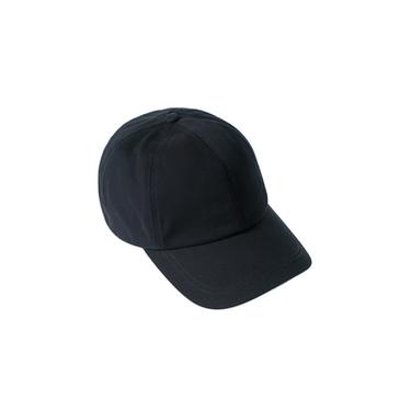CASQUETTE EN VELOURS CÔTELÉ COMBINÉE - Bleu marine foncé de Zara