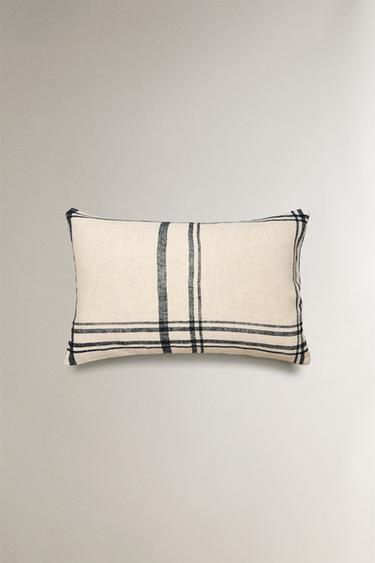 DYED THREAD CUSHION COVER - Blue by Zara - Image 2
