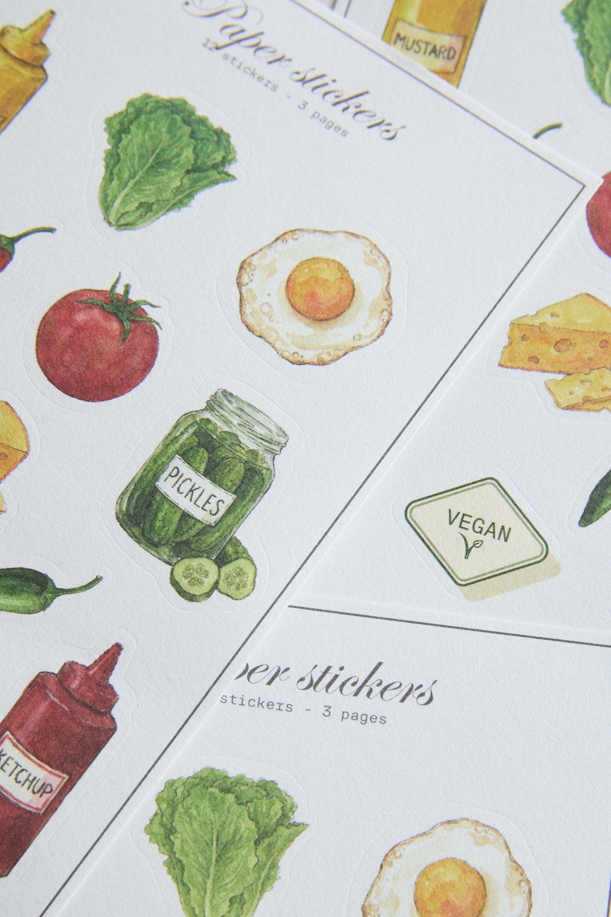 BARBECUE STICKER PACK