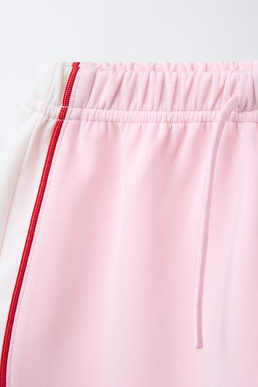 BERMUDA SHORTS WITH TRIM DETAIL AND MODAL - Pink by Zara - Image 2