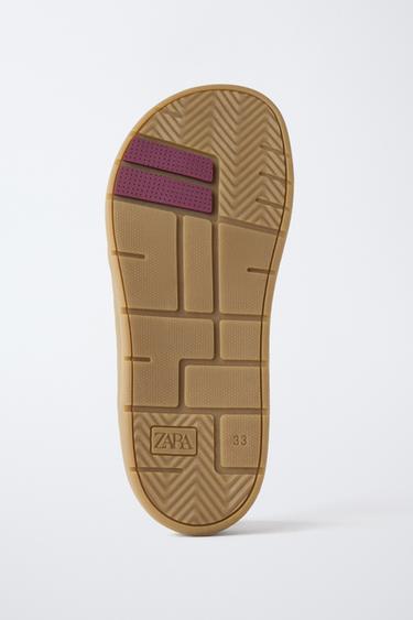 LEATHER BAREFOOT SNEAKERS - White by Zara - Image 7