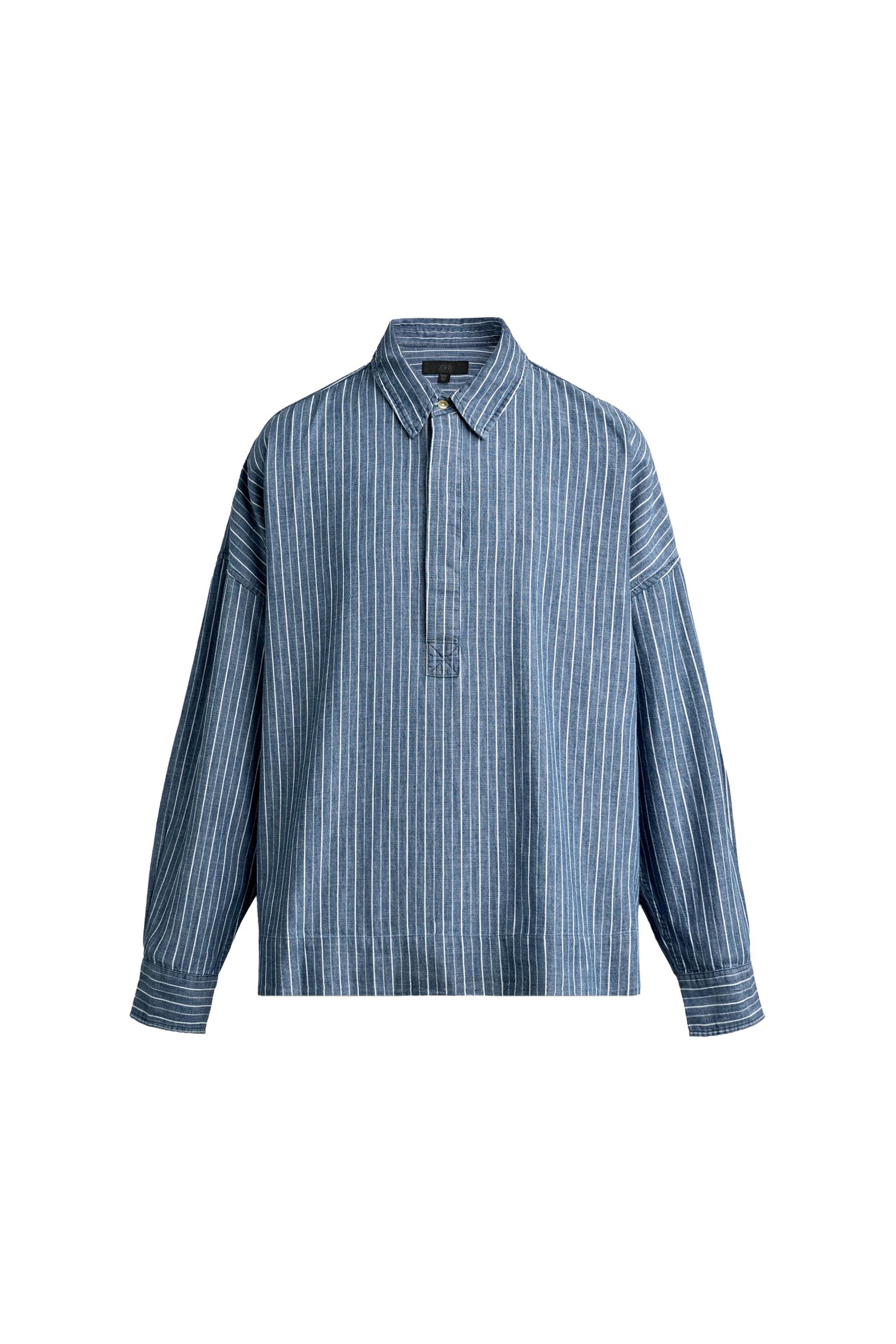 CAMISA POLO DENIM LIGERO RAYAS