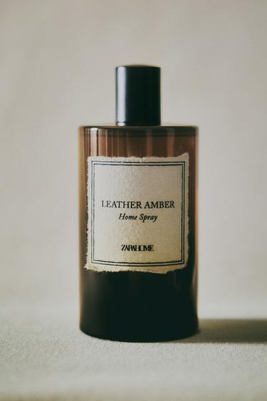 (200 ML) LEATHER AMBER AIR FRESHENER SPRAY - Black by Zara - Image 4