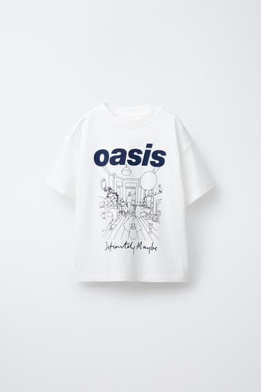 OASIS ® PRINT T-SHIRT - White by Zara - Image 0