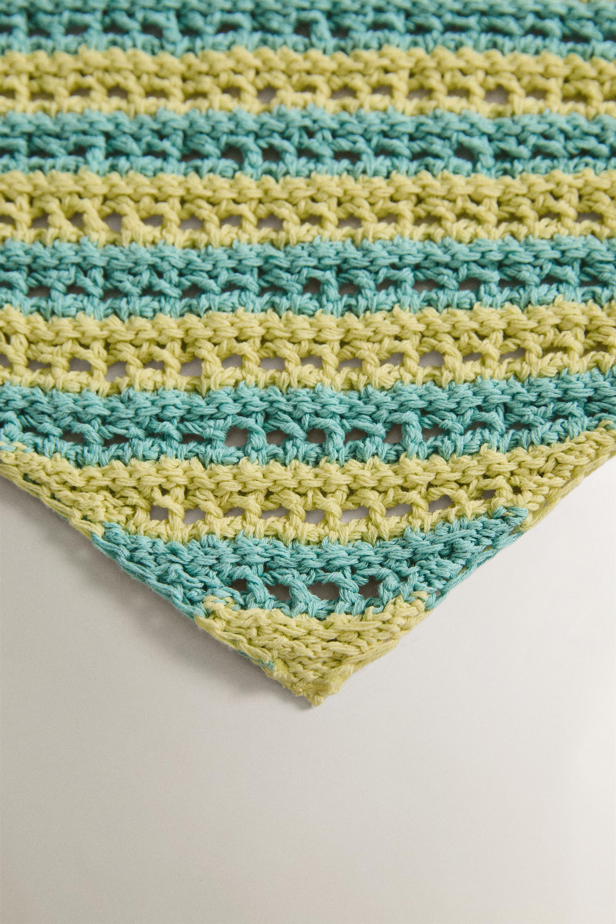 KIDS' CROCHET BEACH BANDANA