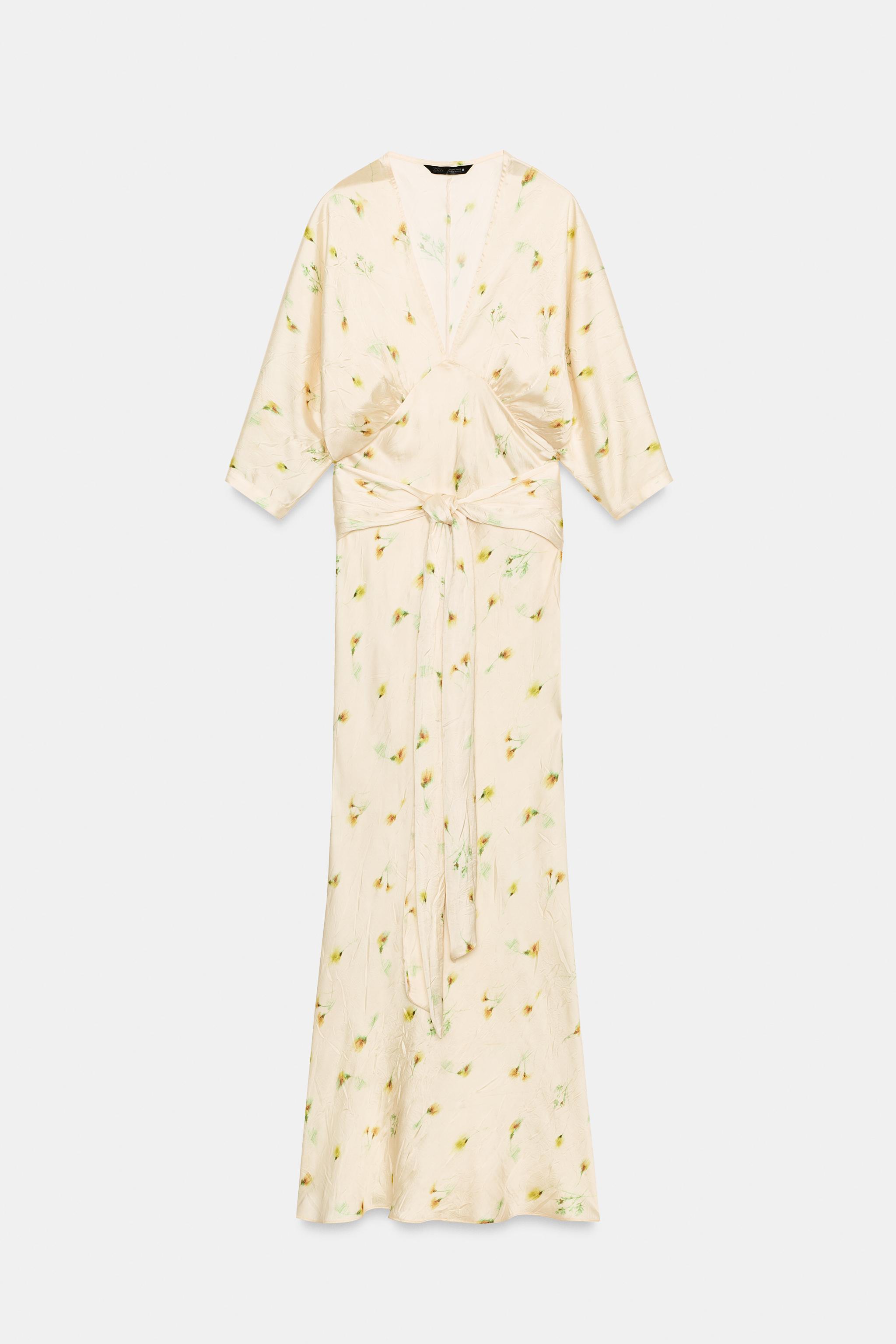 Женские платья Zara ZW COLLECTION PRINTED MAXI DRESS — фото 6
