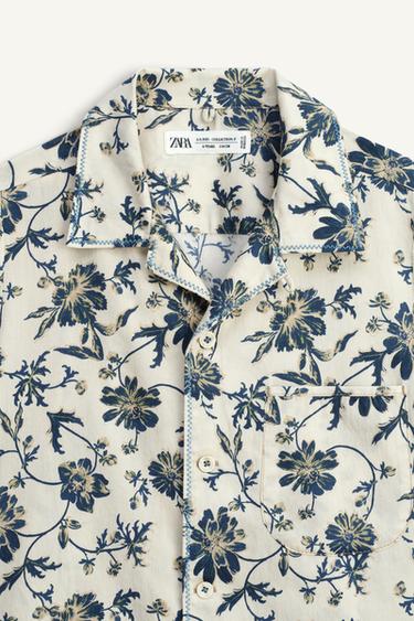 CHEMISE À IMPRIMÉ FLEURI ÉDITION LIMITÉE - Imprimée de Zara - Image 5
