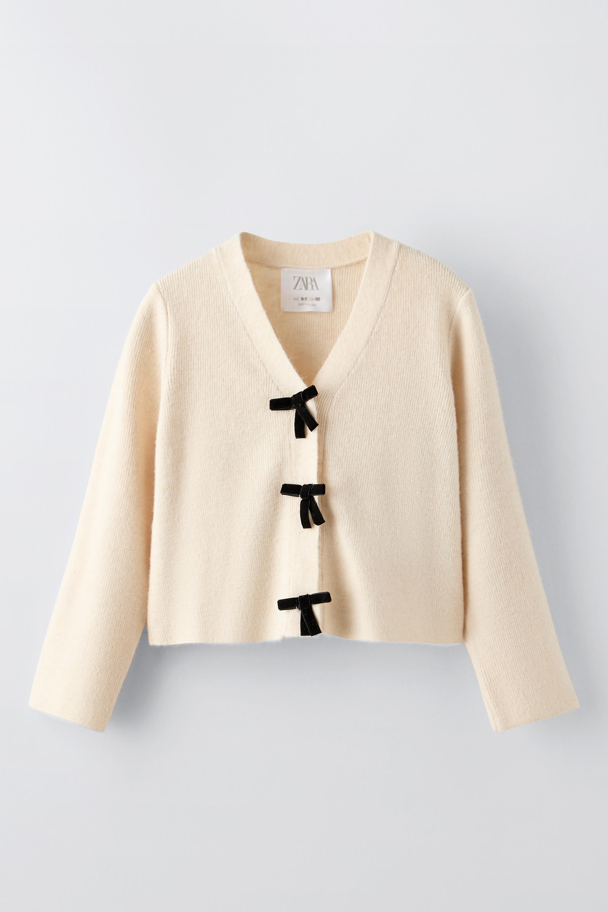 cropped cardigan zara