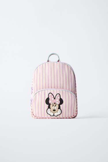 MINNIE MOUSE © DISNEY STRIPE BACKPACK - Pink by Zara - Image 0