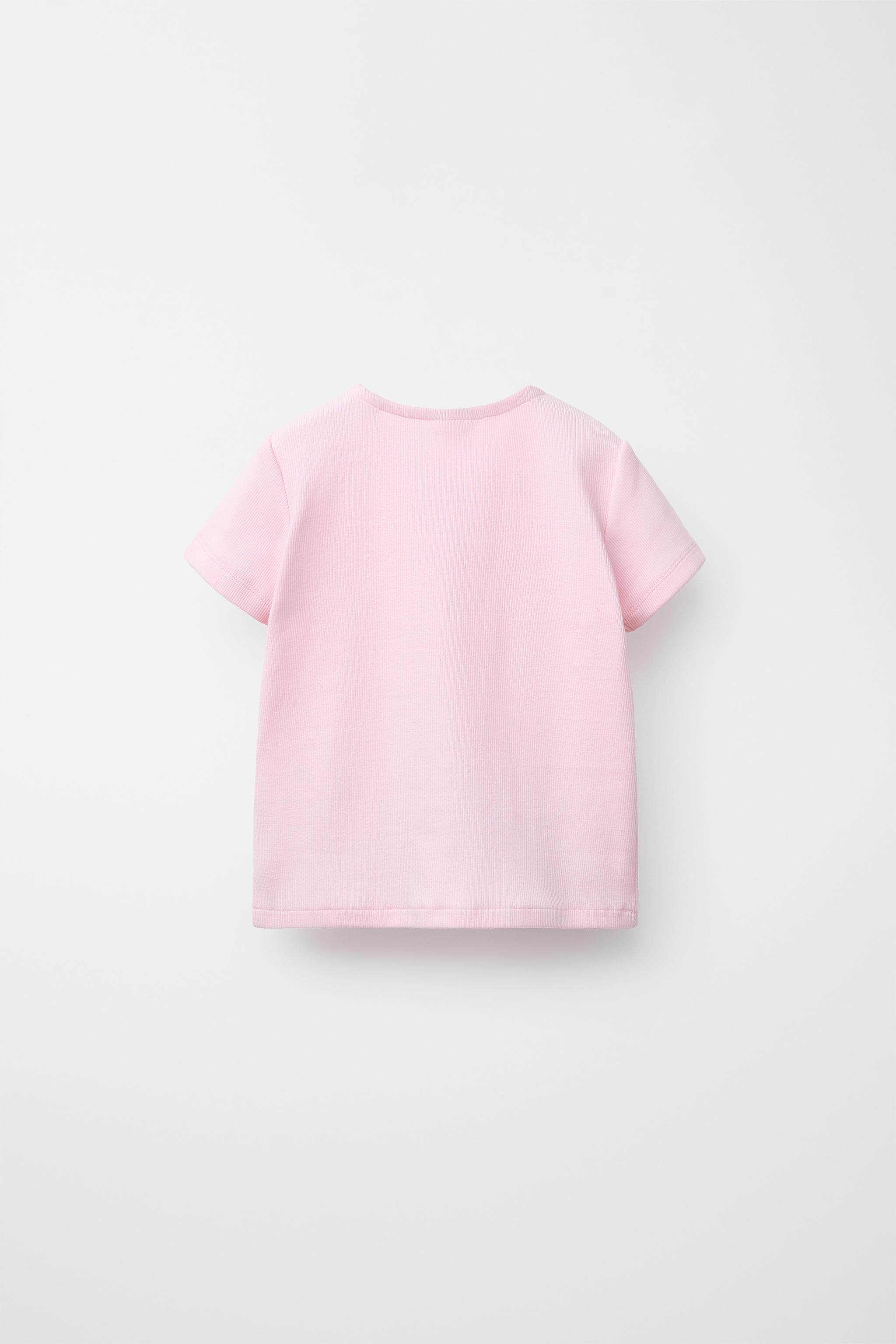 T-SHIRT CÔTELÉ NŒUDS