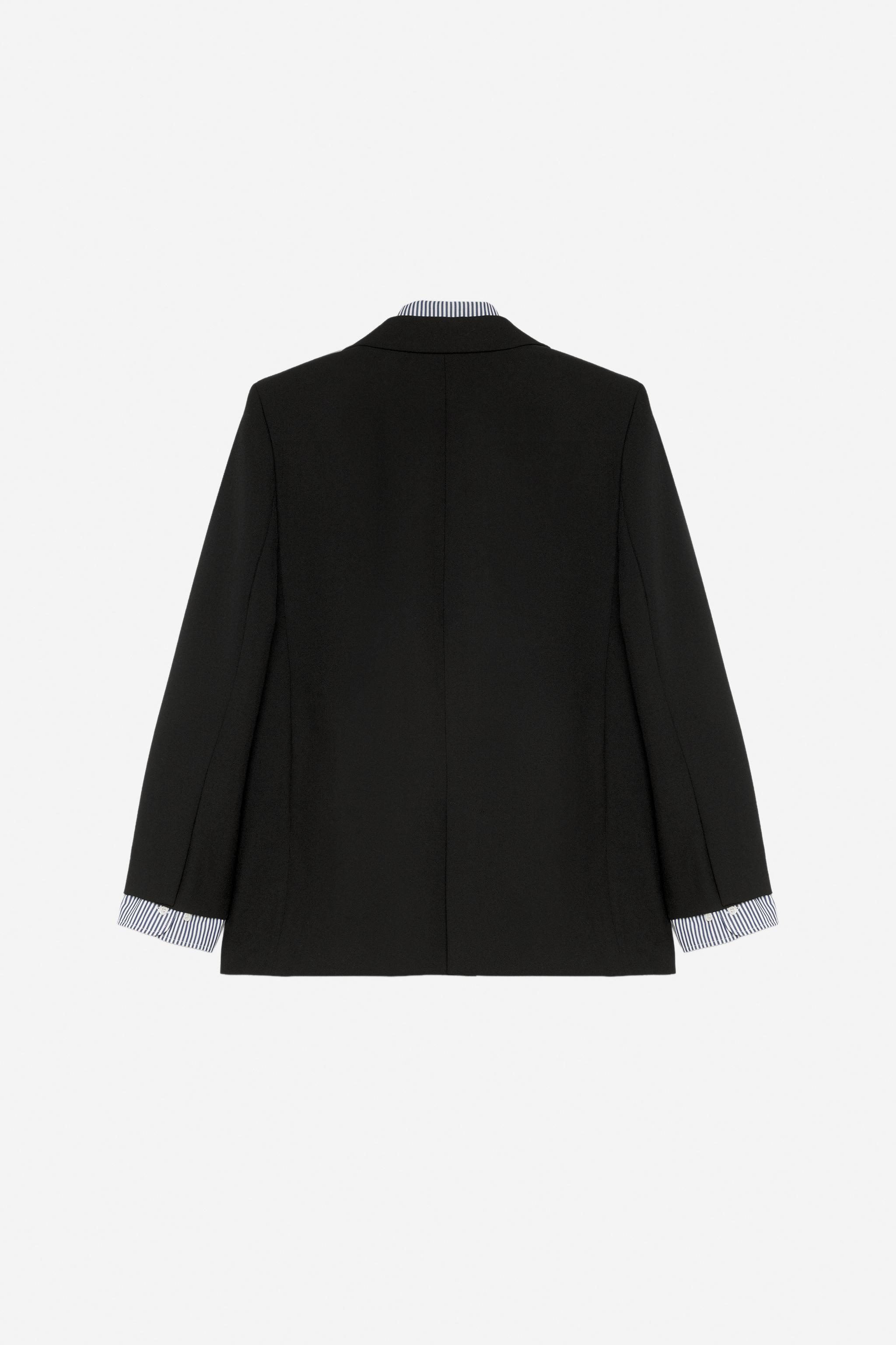 BLAZER COMBINÉE LAINE 100 % - THE ITEM ZARA WOMAN