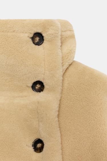 REVERSIBLE DOUBLE-FACED JACKET - Ecru by Zara - Image 7