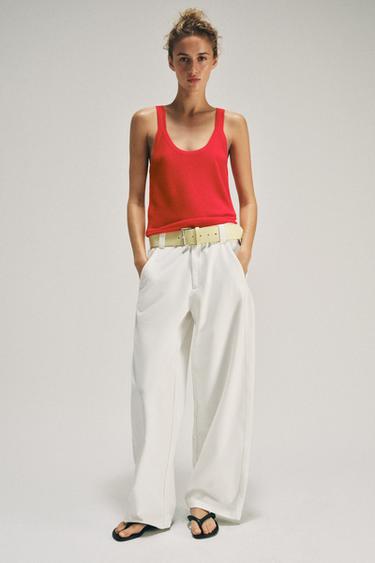 PANTALONS BARREL - Cru de Zara