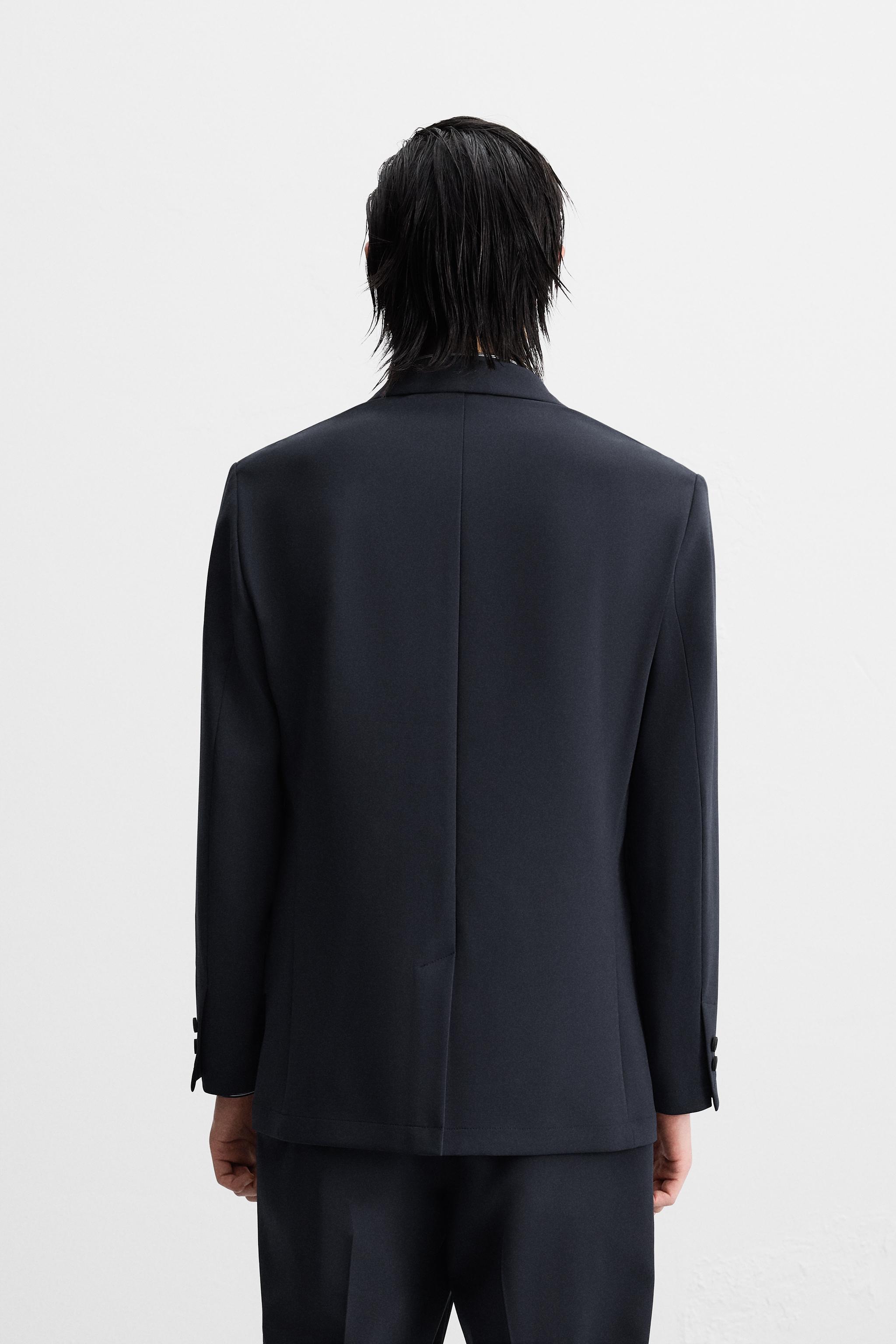 スーツ テクニカルブレザー - ネイビーブルー | ZARA Japan / 日本
