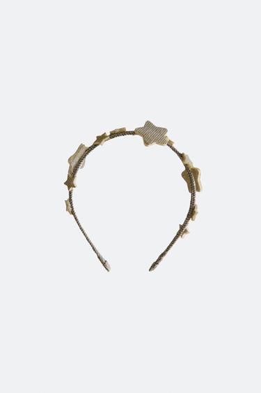 CHILDREN'S STAR COSTUME HEADBAND - Silver by Zara