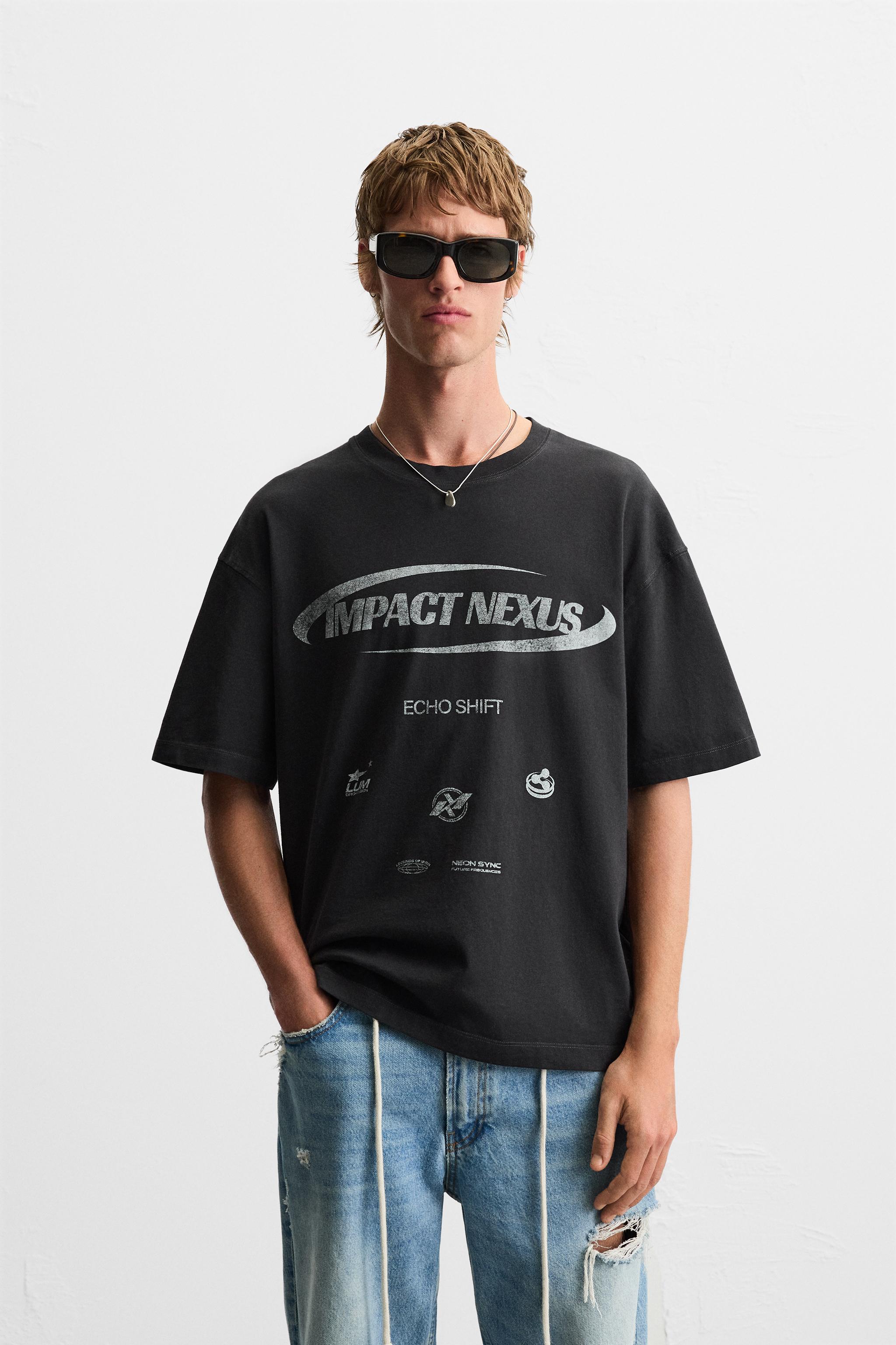 Tシャツ | メンズ | ZARA 日本