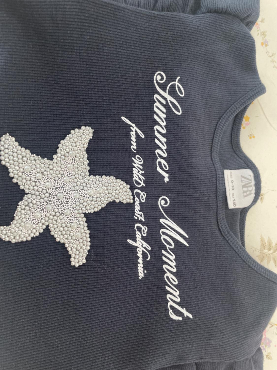 RIBBED T-SHIRT WITH APPLIQUÉS - Image 3