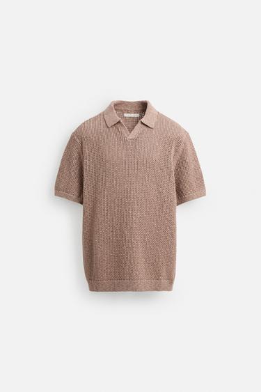 POLO COM ESTRUTURA ABERTA - Vison da Zara - Imagem 0