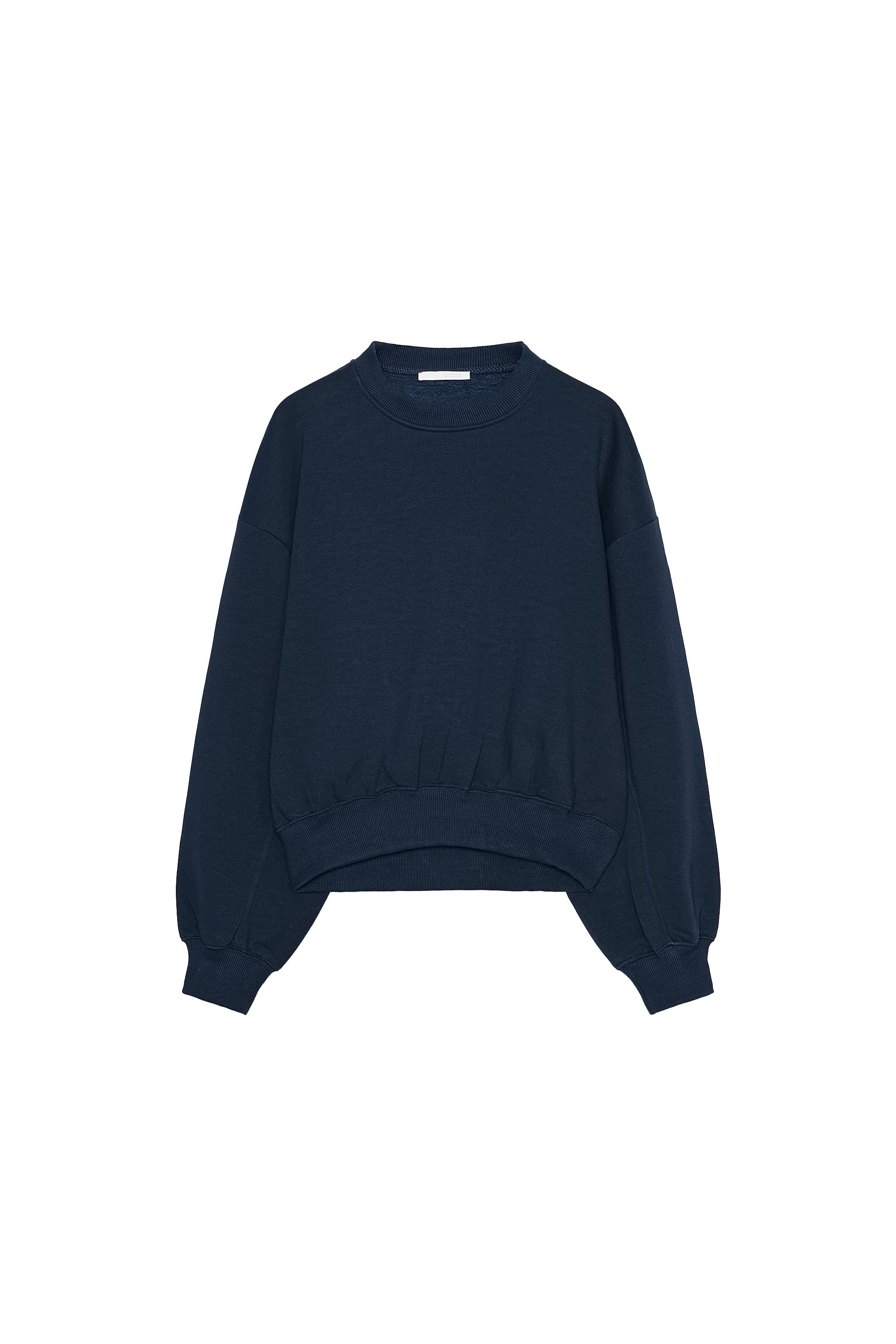完売　ZARA ニットカラースウェットシャツ ZARA - 完売 ZARA ニットカラースウェットシャツの通販 by atom8's