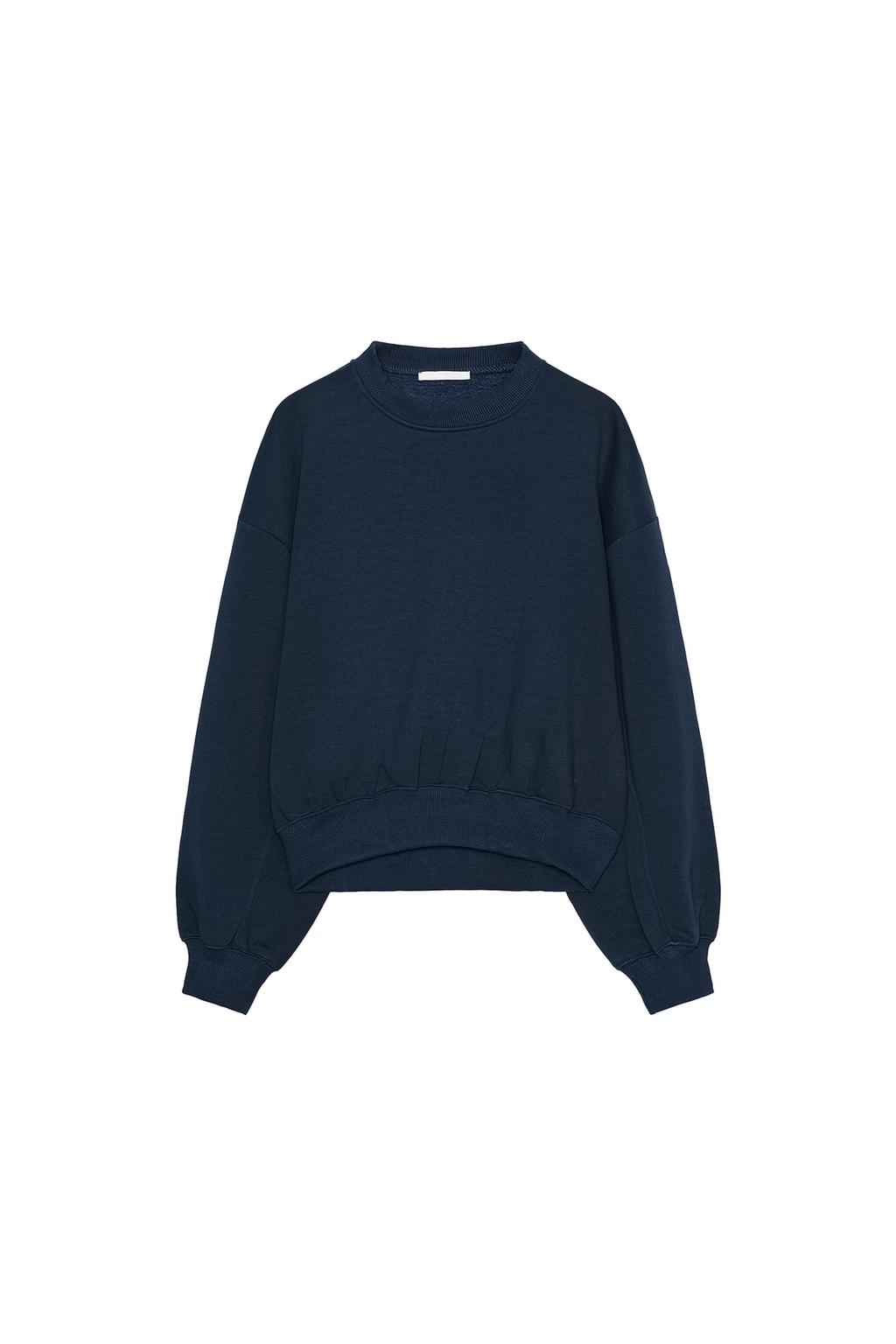 BASIC PLUSH SWEATSHIRT