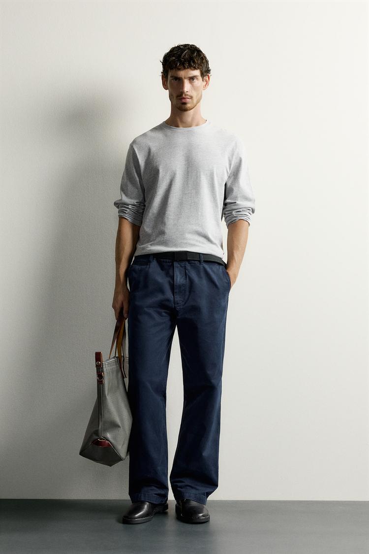 REGULAR FIT LONG SLEEVE T-SHIRT