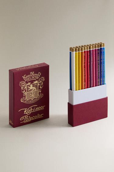 KOH-I-NOOR 24-PIECE COLOURED PENCIL SET — Multicoloured 2